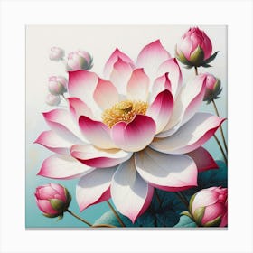 Lotus Flower Canvas Print