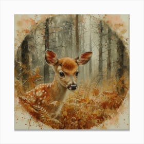 Fawn5 Canvas Print