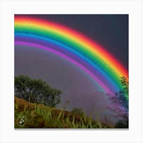 Rainbow In The Sky Canvas Print