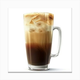 Coffee In A Glass 1 Canvas Print