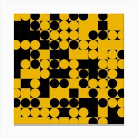 Black Squares Canvas Print