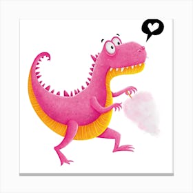 Dinosaurier 1 Canvas Print