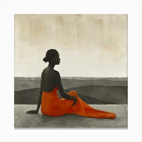 'Orange' Canvas Print