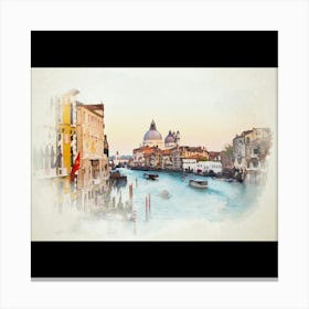 Venice Grand Canal Canvas Print