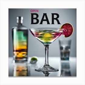 Open Bar ² Canvas Print