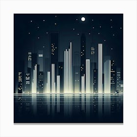 Night City Canvas Print