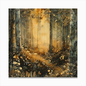 Forest Path Canvas Print