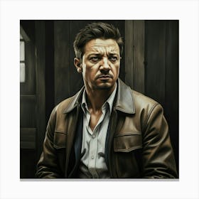 Jeremy Renner 1 Canvas Print