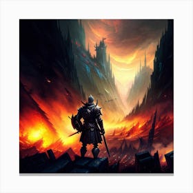 Dark Knight Canvas Print