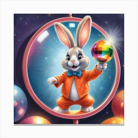 Bunny Circus Canvas Print