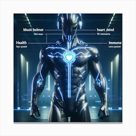 Futuristic Man 87 Canvas Print