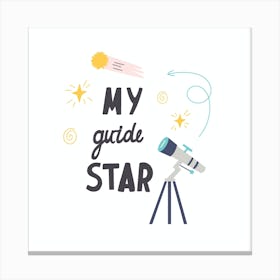 My Guide Star Canvas Print