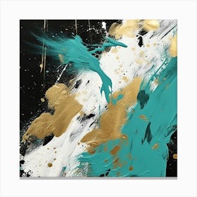 Abstract Painting, Abstract Painting, Abstract Painting 2 Canvas Print