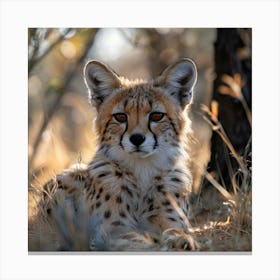 Cheetah Cub 15 Canvas Print