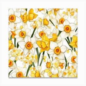 Daffodils 13 Canvas Print