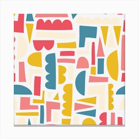 Abstract Geometric Pattern Canvas Print