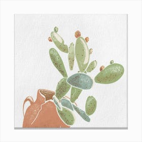 Prickly pear Canvas Print