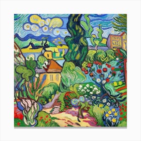 In The Garden van gogh wall art 2 Canvas Print