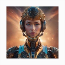 AI Female Canvas Print