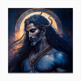 Shiva Maheshvara Canvas Print
