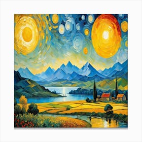 Starry Night Canvas Print