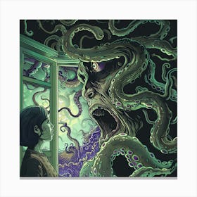 Octopus 29 Canvas Print