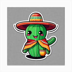 Mexican Cactus 39 Canvas Print