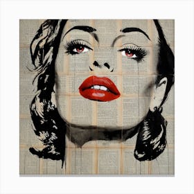 Joan Crawford Canvas Print