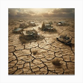 Arid Land Canvas Print