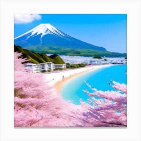 Cherry Blossoms In Japan Canvas Print