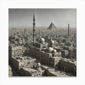 Egypt Cityscape Canvas Print