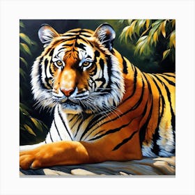 Tiger Painting 13 Canvas Print