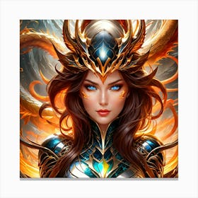 Elven Goddess vb Canvas Print