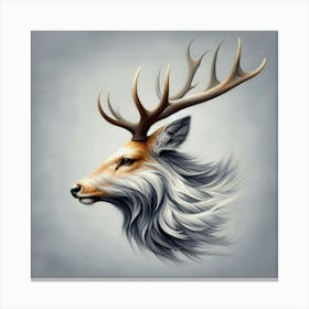 Deer 3 Canvas Print