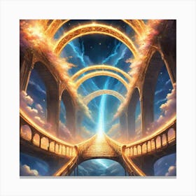 Bridge To The Heavens Canvas Print