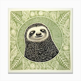 Sloth 12 Canvas Print