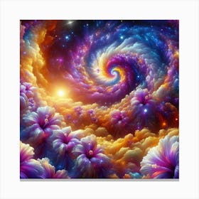 Spiral Galaxy Canvas Print