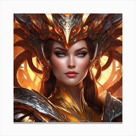 Elven Warrior io Canvas Print