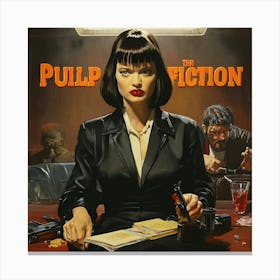 Pulp Fiction 2 Canvas Print