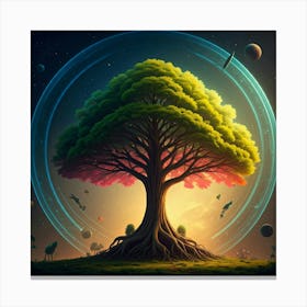 Tree Of Life 1 Canvas Print