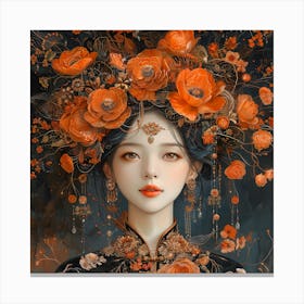 Chinese Girl 2 Canvas Print