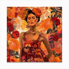 Frida Kahlo 3 Canvas Print