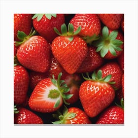 Strawberries Canvas Print