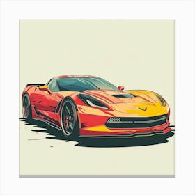 Chevrolet Corvette Canvas Print