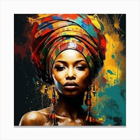 African Woman 52 Canvas Print