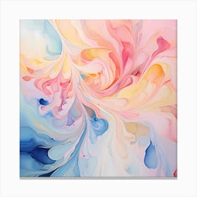 AI Soft Mirage Sonnet Canvas Print