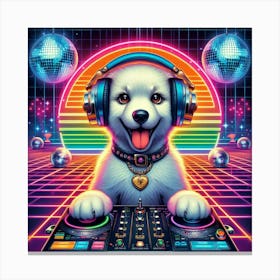 Dj Dogg Canvas Print