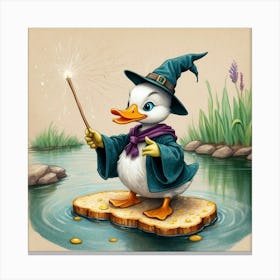 Walt Disney Duck 1 Canvas Print