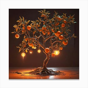 Orange Tree 1 Canvas Print