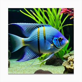 Angel Fish Canvas Print